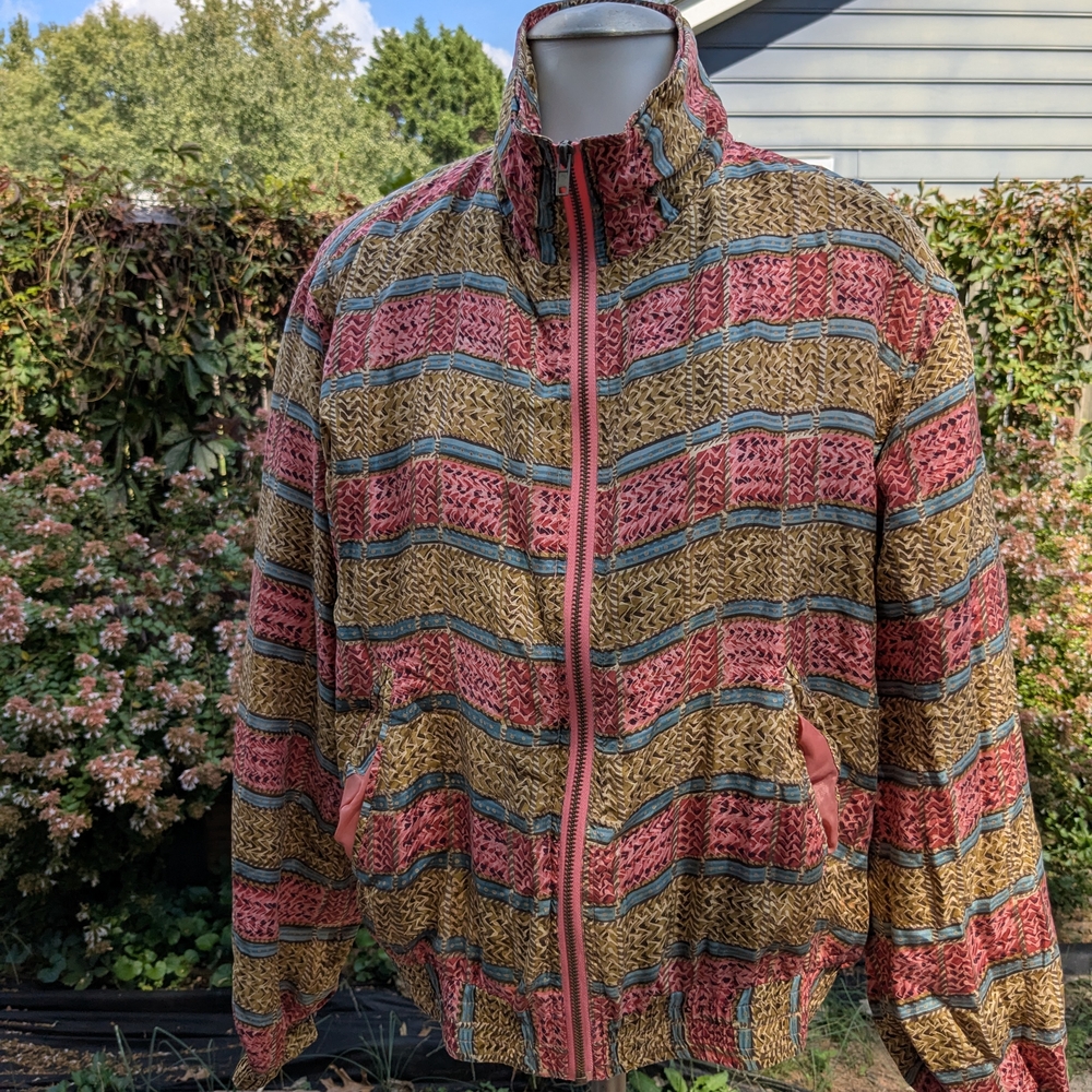 Stylish Multicolor Bomber Jacket - image 1